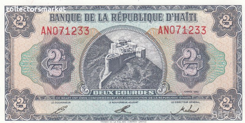 2 гурде 1992, Хаити, снимка 1