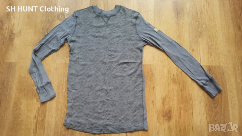 JANUS 100% Merino Wool Thermo размер L / XL термо блуза 100% Мерино термо блуза - 1430, снимка 1