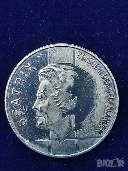 10 сребърни гулдена 1 брой монета Нидерландия 1994, снимка 1