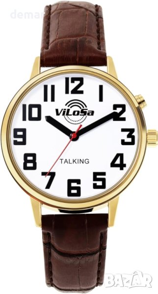 ViLoSa говорещ часовник на английски език - Ясен и силен глас, снимка 1