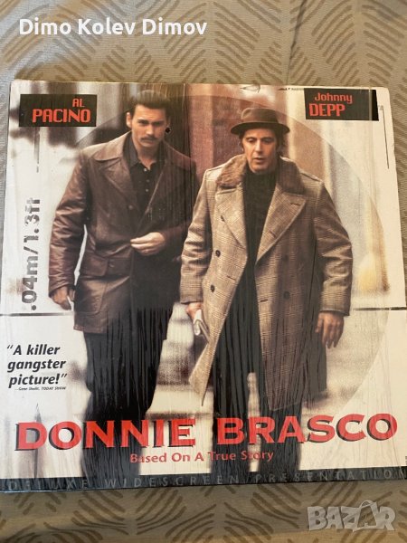 Laserdisc Donnie Brasco NTSC, снимка 1