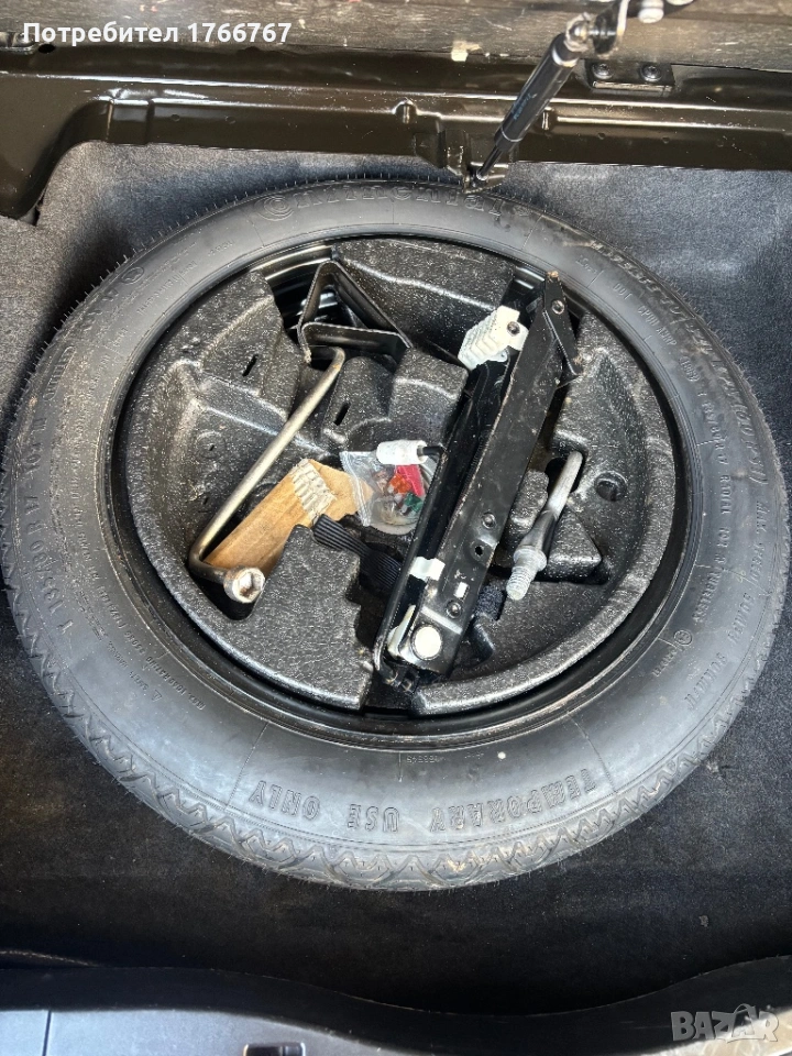 Резервна гума тип Патерица за BMW E60 пълен комплект , снимка 1