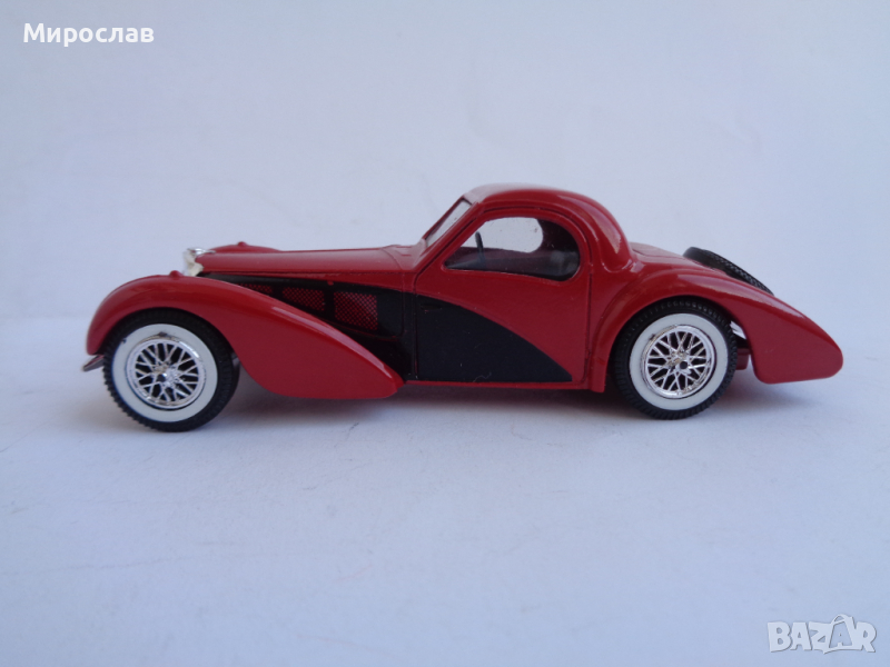 SOLIDO 1:43 BUGATTI 1939 РЕТРО МОДЕЛ КОЛИЧКА ИГРАЧКА, снимка 1
