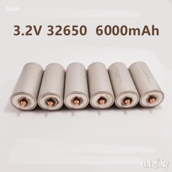 Акумулаторна батерия 6000 mAh 3.2V 32650 lifepo4 , снимка 1