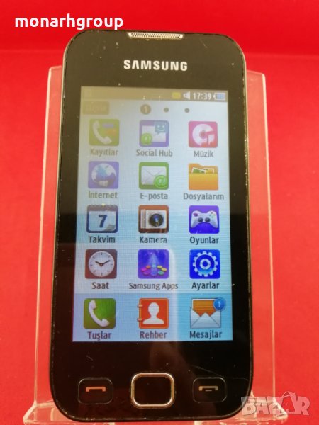 Телефон Samsung S5330 Wave533 /Петно на дисплея/, снимка 1