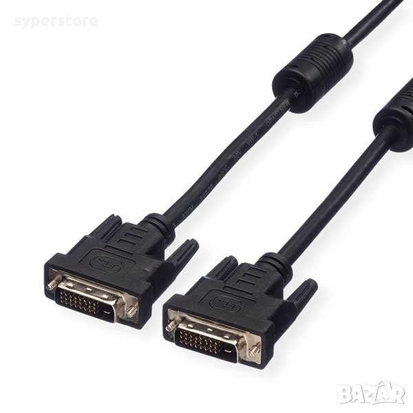 Кабел DVI - DVI Dual Link 3m Roline 11.99.5535 SS301190, снимка 1