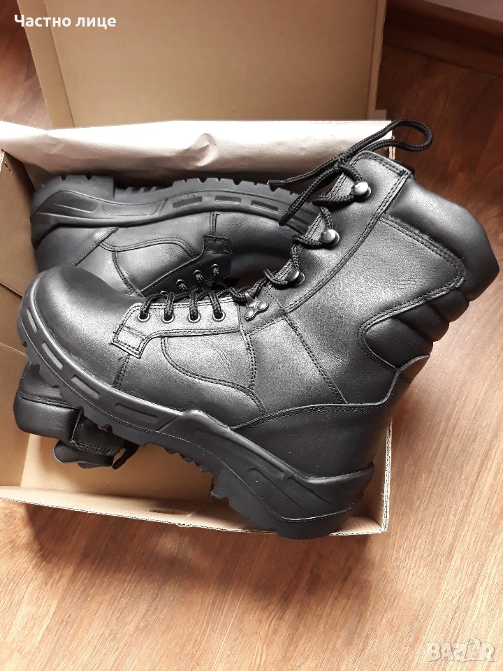 Нови Полицейски Кубинки 44н Естествена кожа , снимка 1