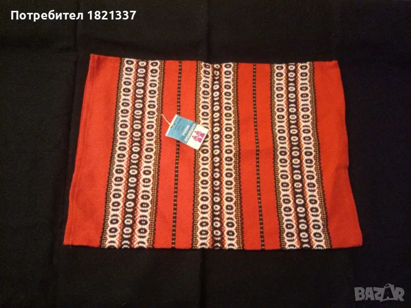 Калъфка за възглавница с етно мотиви , снимка 1