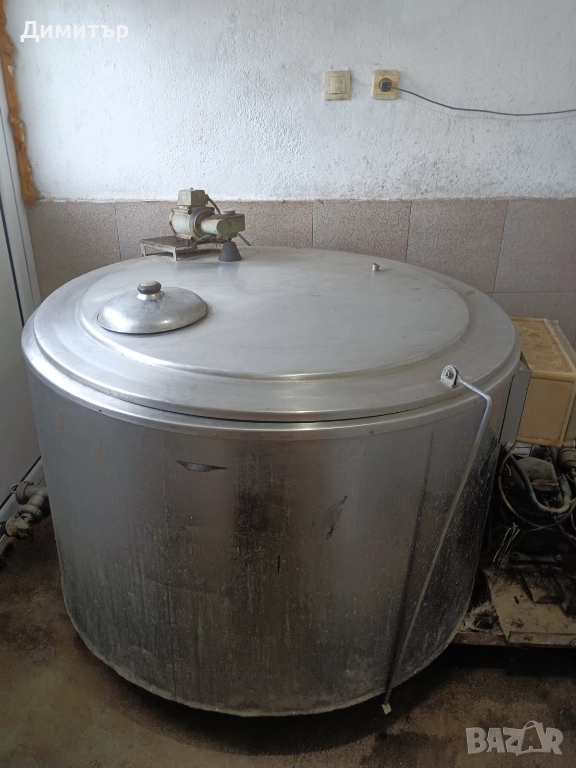 Вана за мляко, агрегат , снимка 1