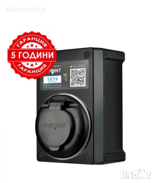 ЗАРЯДНА СТАНЦИЯ EVPOINT EV7 КОНТАКТ ТИП 2 | 7.4 KW AC, снимка 1