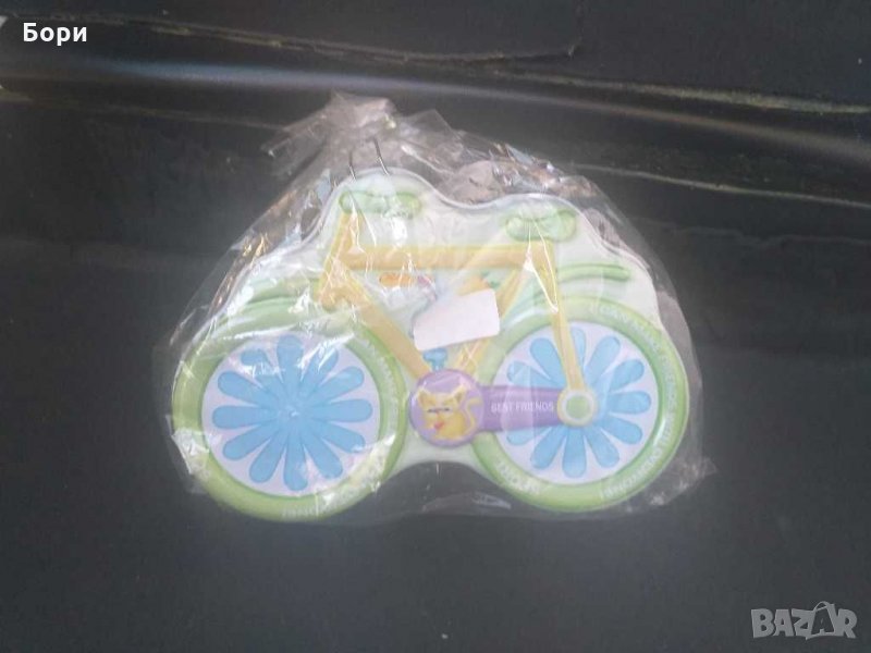 Метална касичка  велосипед, снимка 1