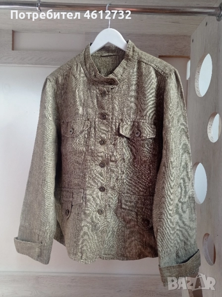 Дамско яке Yessica лен, снимка 1