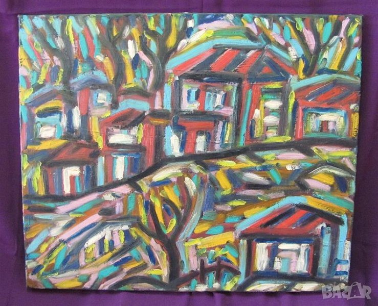 Картина Масло Платно стил Генко Генков, снимка 1