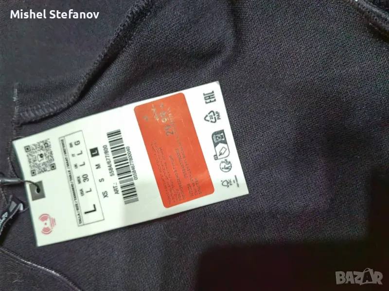 Черна рокля ZARA, снимка 1