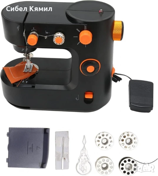 QVC Немска Мини шевна машина, компактна и удобна за домашна употреба, снимка 1