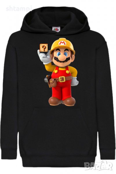 Детски Суитчър/Суитшърт Super Mario 16,Super Mario,Игра,Подарък,Изненада,Забавление,Рожден Ден, снимка 1