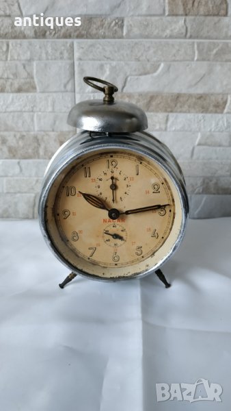 Стар немски часовник / будилник - NACAR - Made in Germany - 1930г., снимка 1