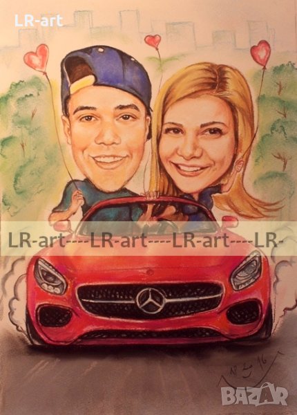 Рисувам ръчно КАРИКАТУРИ, ШАРЖ , снимка 1