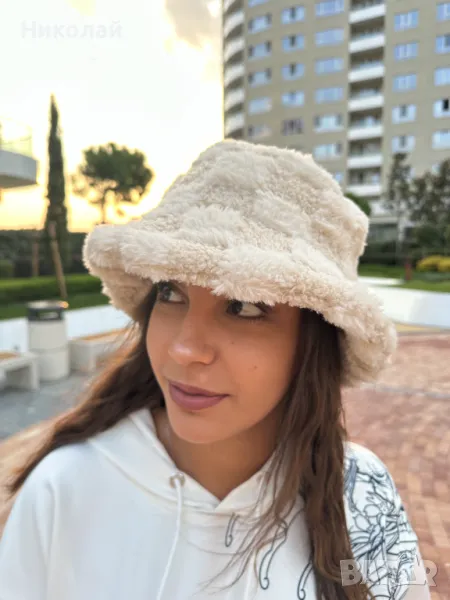 Унисекс шапка тип пух, снимка 1