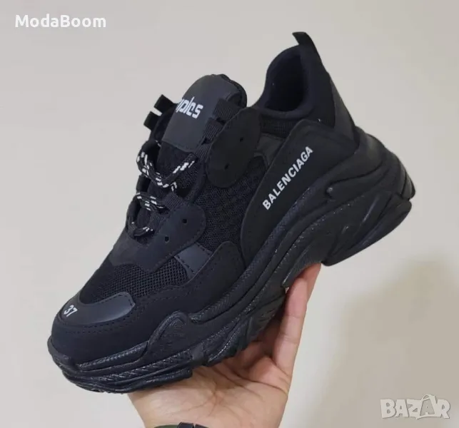 Balenciaga черни дамски маратонки , снимка 1