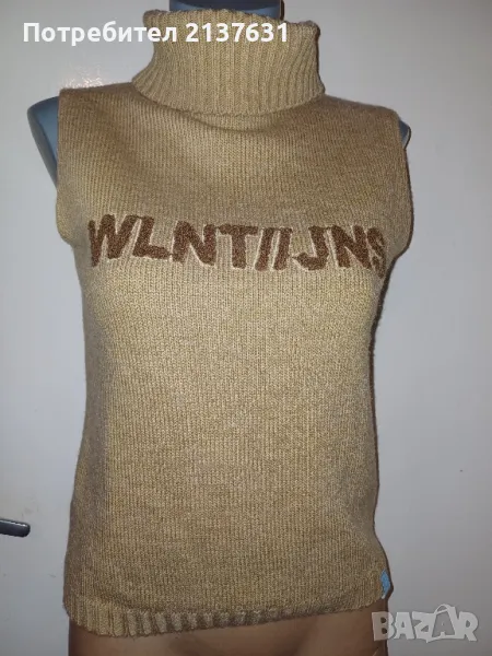 ДАМСКО ПОЛО без Ръкав  - Размер  S / М , снимка 1