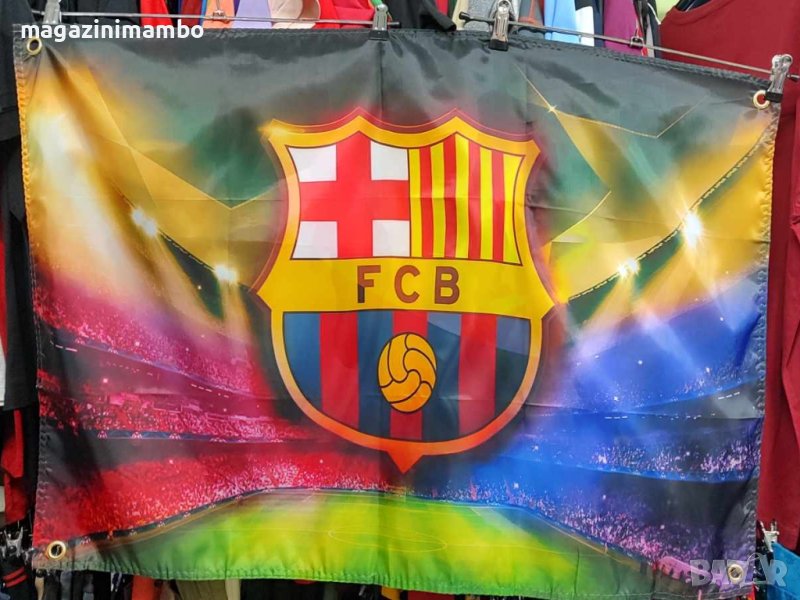 FC Barcelona Flag-3 размера-ПОСЛЕДНИ БРОИКИ!, снимка 1