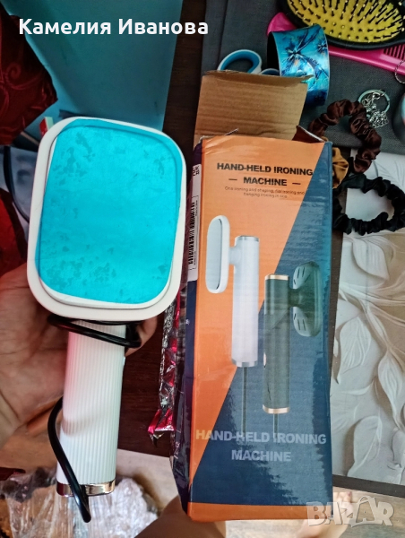 Страхотен модел ютия за гладене с USB зареждане , снимка 1