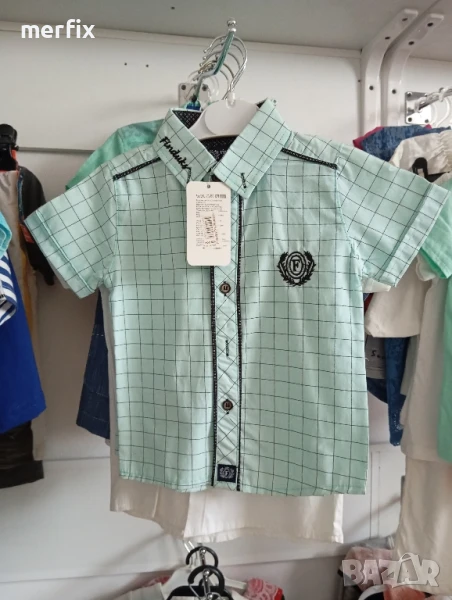 Риза с къс ръкав , снимка 1