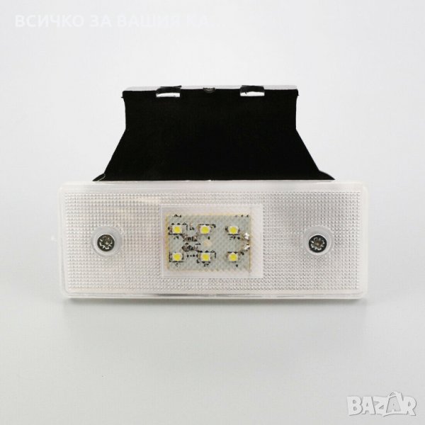 Диодни LED Лед габарити светлини с 6 диода 12-24V , БЕЛИ , снимка 1