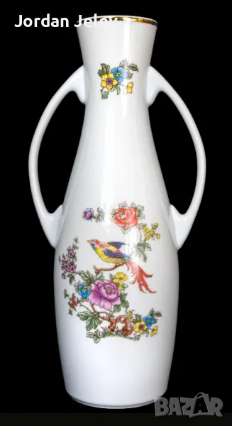 Голяма ваза от Hollohaza Hungary., снимка 1