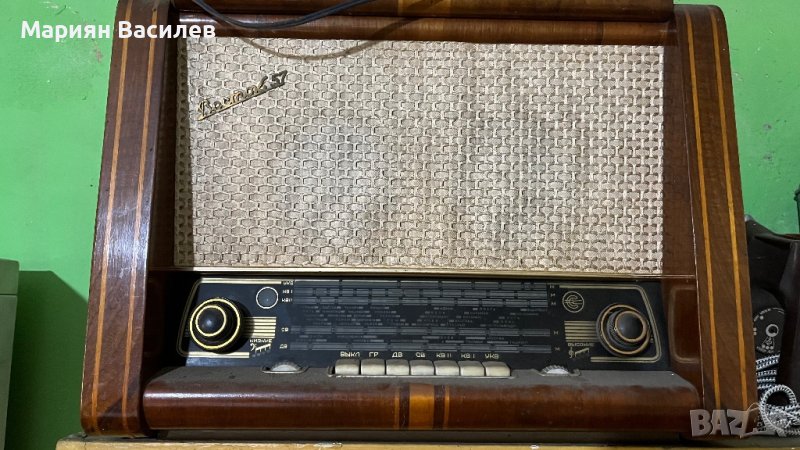 Радио с грамофон Восток 57, снимка 1