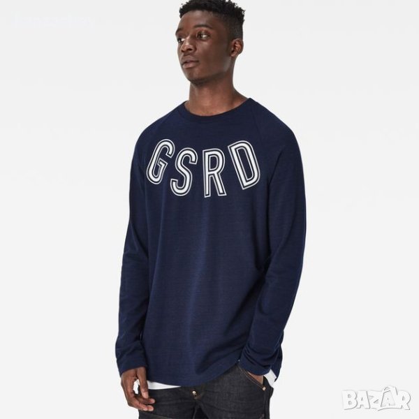 g-star islev r t l/s - страхотна мъжка блуза КАТО НОВА ХЛ, снимка 1
