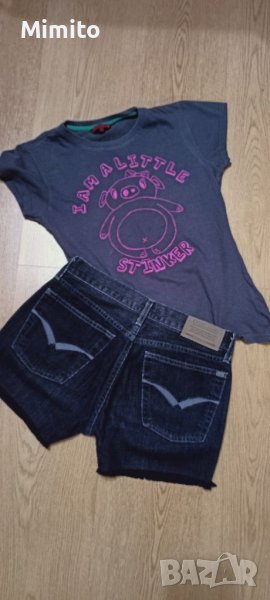 Лот дънки и тениска xs , снимка 1