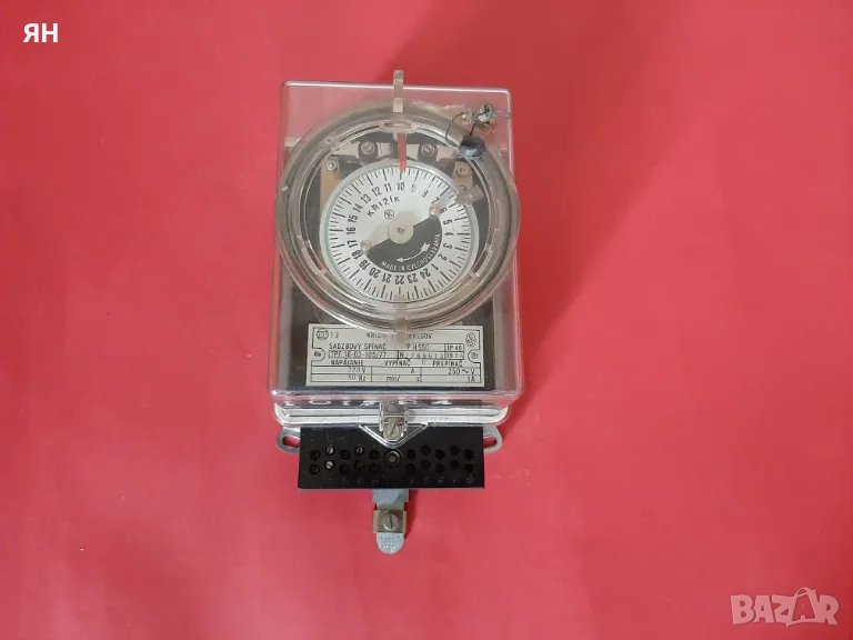 Чешки Електромеханичен часовник 'КРИЖИК', снимка 1