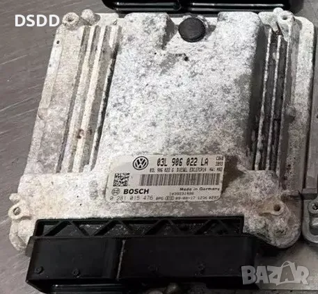 Компютър двигател / ECU 03L906022LA 0281015476 EDC17CP14 за VW Golf 6 2.0 TDI, снимка 1