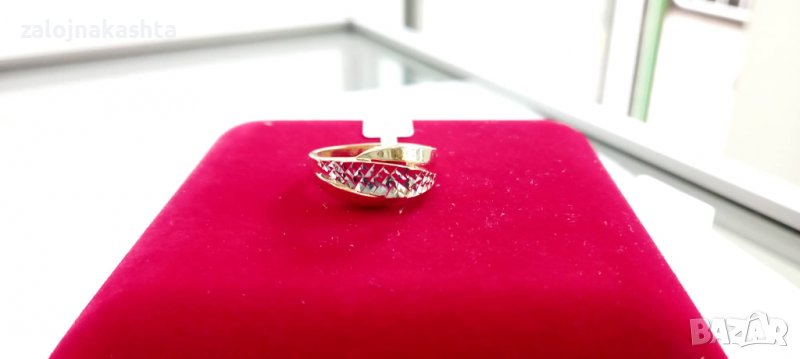Нов-Златен пръстен-2.54гр/14кр, снимка 1