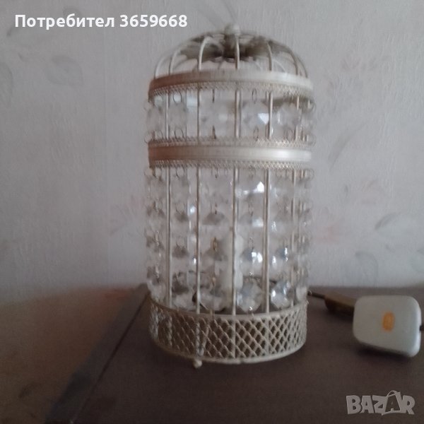 Нощна лампа(клетка за птици), снимка 1