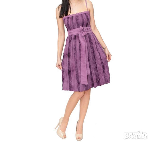 Рокля в лилави нюанси марка Setline - XL, снимка 1