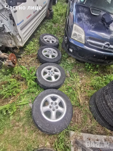 4бр. Алуминиеви джанти 16цола 5х114.3 Хюндай Санта фе, снимка 1