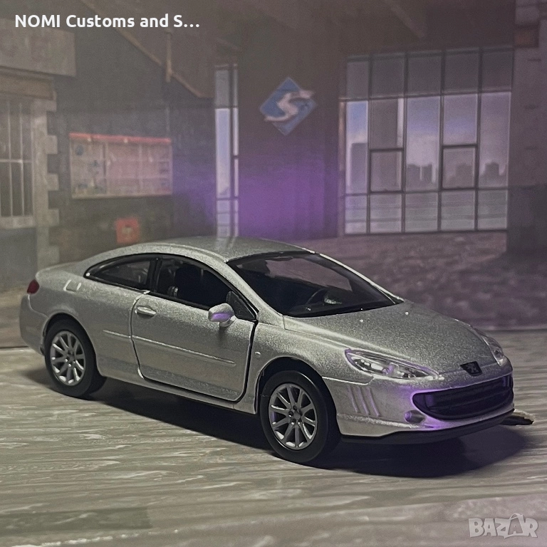 Peugeot 407 Coupé умален модел, снимка 1