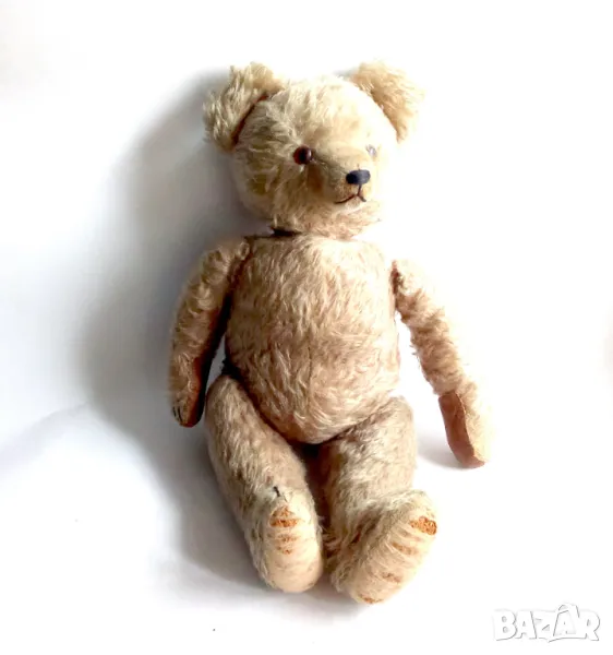 ГОЛЯМО ВИНТИДЖ  АНГЛИЙСКО ПЛУШЕНО МЕЧЕ СЪС ЗВУК, снимка 1