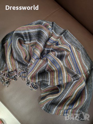 Стилен нов шал, райе, снимка 1 - Шалове - 37557645