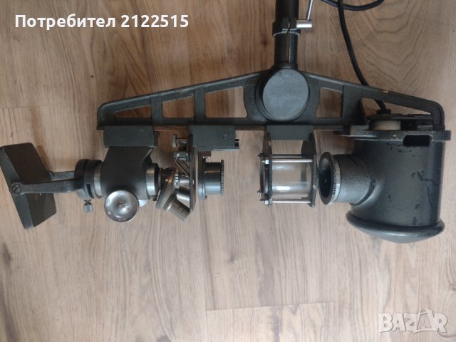 Стар английски прожекционен микроскоп , снимка 6 - Антикварни и старинни предмети - 36914118