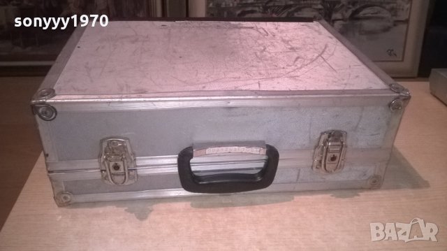 алуминиев куфар за инструменти-внос швеция-46х33х16см, снимка 5 - Куфари с инструменти - 26952099