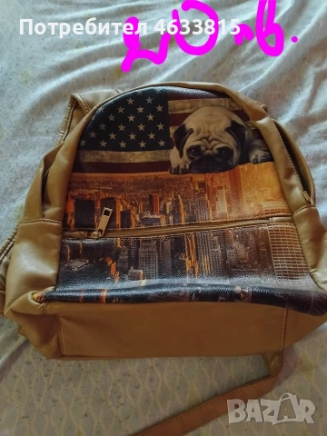 Дамски чанти и раници , снимка 3 - Раници - 52559433