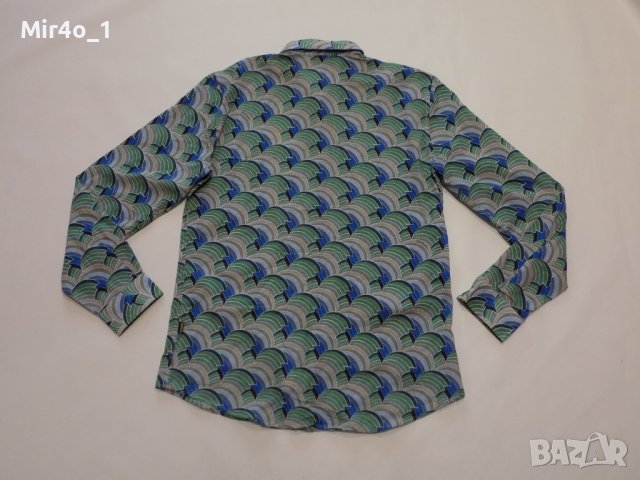 риза just cavalli тениска блуза потник горнище фанела оригинал мъжка L, снимка 2 - Ризи - 43317302