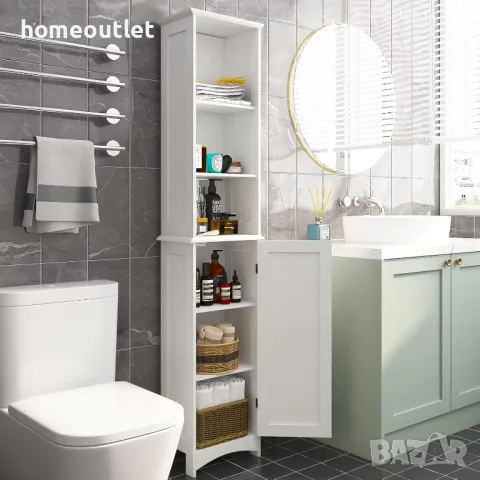 ПРОМОЦИЯ Подов шкаф за вертикално съхранение в бяло 10BHHFCC01WH, снимка 7 - Шкафове - 49740823