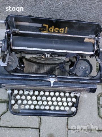 Стара пишеща машина Ideal, снимка 3 - Колекции - 43959212