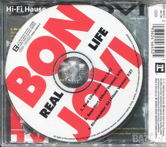 Bon Jovi-Real Life, снимка 2 - CD дискове - 35470625