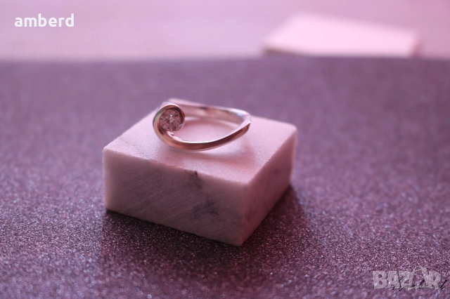 Уникален сребърен пръстен - модел R097, снимка 8 - Пръстени - 51987258